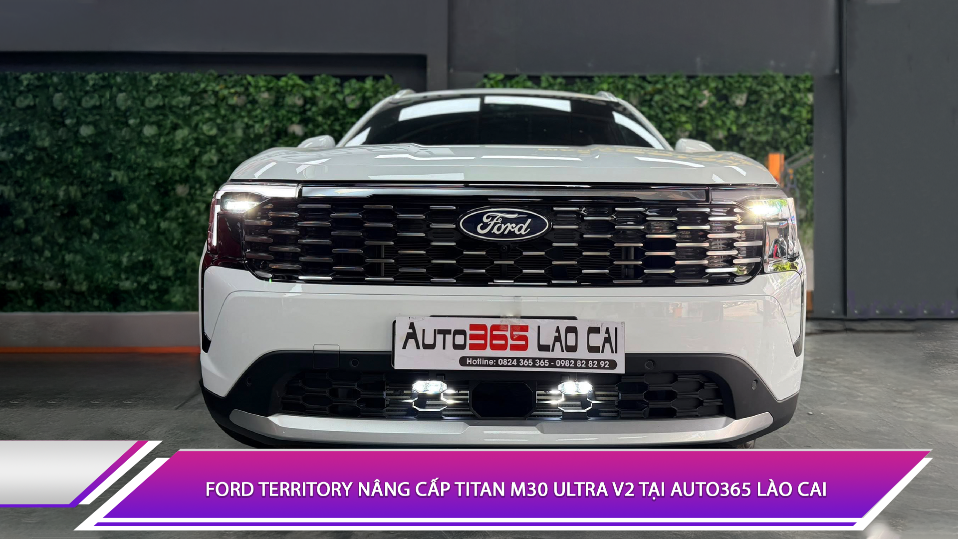 Ford Territory nâng cấp Titan M30 Ultra V2 tại Auto365 Lào Cai